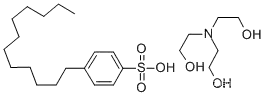 Molecular Structure of 27323-41-7 (Triethanolammonium dodecylbenzene sulfonate)